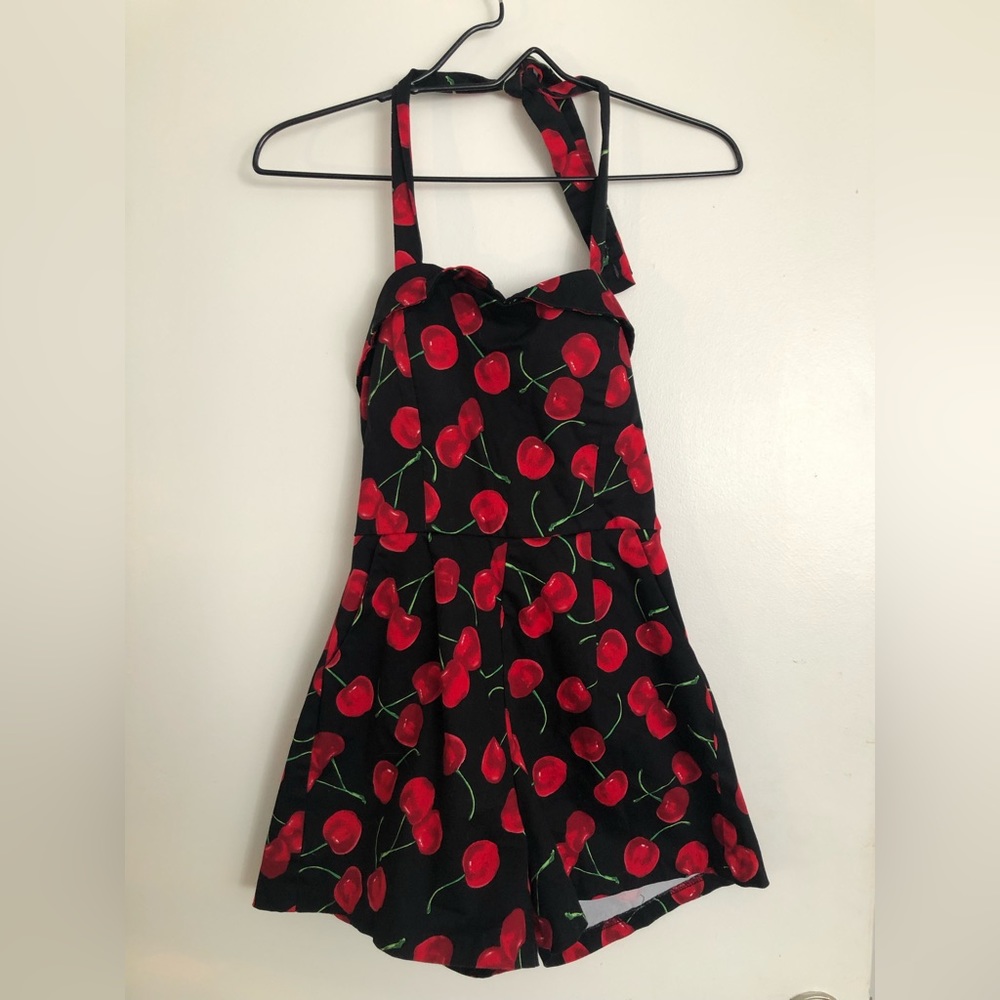 Pinup Girl Cherry Romper